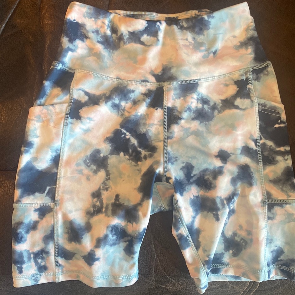 Biker spandex shorts